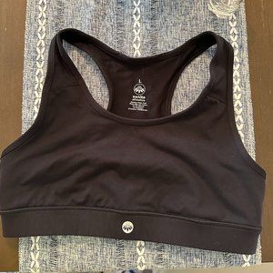 Senita Black Sara Sports Bra Size L
